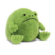 Jellycat Ricky Rain Frog Plush Toy, Medium 7 Inches, Green, RR3F