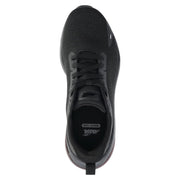 Avia Women's Air Athletic Sneakers, Breathable Mesh Upper, Memory Foam Insole, Wide Width, Black, A-AVA22R0277B-1