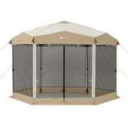 Ozark Trail WMT-1110107L 12' x 10' Glamping Hexagon Lighted Canopy