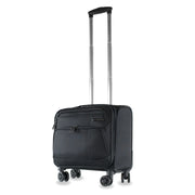 Jefferson LP017-P 17 in. Carry On Spinner Laptop Briefcase