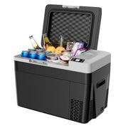 Simzlife CFJ-30 32Qt Car Refrigerator Portable Fridge with DC&AC, Black