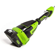 GreenWorks PS24B210 8-Inch 24V Cordless Electric Pole Saw