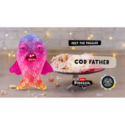 ZURU Fuggler Chaos Crew Multipack, Funny Ugly Monster Plush Toys, 3 x 9-Inch Plush Monsters and 1 x 5-Inch Key Ring