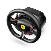 Thrustmaster T98 Ferrari 296 GTS Racing Wheel, 240 Rotation with Bungee Cord, Manettino Dial, Carbon Paddle Shifters, Black