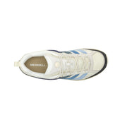 Merrell Moab 3 Low Hiking Shoes, Gold-Rated Leather and Mesh Upper, Cream/Multi, Men's 9.5 J500559
