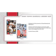Topps 2026 Series 1 Baseball Blaster Box, 72 Cards, Retail Exclusive Holo Foil Parallels, Spring Training Variation Cards, 75th Anniversary Edition