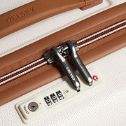 DELSEY Paris Chatelet Air 2.0 3-Piece Luggage Set, Angora Polycarbonate Hardshell, Spinner Wheels, USB Port, 40167698615