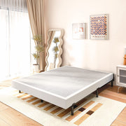 Bedsnus 7 Inch Queen Heavy Duty Metal Box Spring Mattress Foundation with Fabric Cover BSBS2504-7