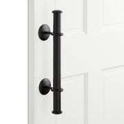 Griswald Brass Pipe Door Pull - Matte Black