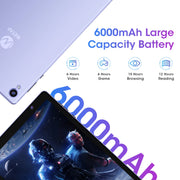 WeTap M10 10-inch 2GB 32GB Wi-Fi Android 12 Tablet, Purple