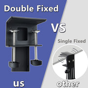 X.R Racing Shop Hotas Mount Desk Stand, 2pcs Flight Game Joystick Throttle Mount Compatible with Logitech X52/X52 Pro/X55/X56, Thrustmaster T16000M/TWCS/T Flight HOTAS, VKB TCA Series