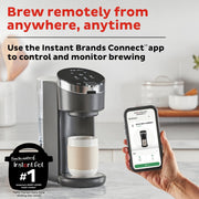Instant Pot 140-0095-01 Solo Single Serve Coffee Maker W/WiFi Connection, Black