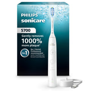 Philips Sonicare 5700 Series Electric Toothbrush, Next-Generation Sonicare Technology, Pressure Sensor, 6 Brushing Settings, White, HX7130/01