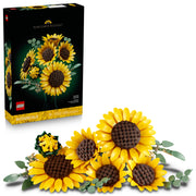 LEGO Botanicals Sunflower Bouquet Building Set, 686 Pieces, Adjustable Artificial Flowers for Home and Office Decor, 11502