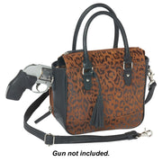 Gun Tote'n Mamas GTM-56/CHEETAH Mini Park Avenue Concealed Carry Handbag