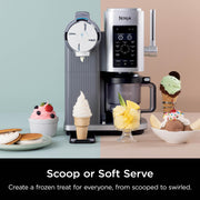 Ninja Swirl-Creami Soft-Serve Maker - SILVER ONE SIZE