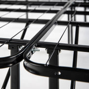 Mainstays MS2601008902 Spa Sensations W-SBBK-T Steel Smart Base Bed Frame