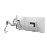 Ergotron HX Triple Monitor Bow Kit, White, Wall Mount, Supports 3 Monitors up to 24 in, VESA Compatible, 98-009-216