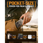 ToughTested ROC5 5,000 mAh Solar MagSafe Power Bank