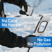 Litheli U20 Cordless Snow Shovel, 20V, 12 Inch Clearing Width, Brushless Motor, 4.0Ah Portable Battery