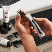 Wahl Professional Sterling Mag Hair Trimmer, Cord/Cordless, Lithium Ion Battery, Quick-Detach Blades, 120 Minute Run Time, Includes Charging Stand, 8779