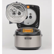Zojirushi NP-NWC10XB Pressure Induction Heating Rice Cooker, 5.5 Cups, Platinum-Infused Nonstick Pan, AI-Powered