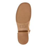 No Boundaries Women's Tall Riding Boot, Honey Faux Leather, Wide Width, 14 in Shaft, 1.95 in Block Heel