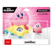 Nintendo Amiibo Kirby & Warp Star Figure, Air Riders Series, Wireless NFC, Compatible with Switch, NVLWCAAA