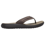 Crocs Yukon Vista II LiteRide Flip Sandals for Men - Espresso - 10M