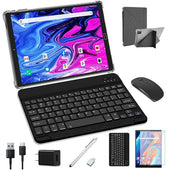 MEIZE K113 10'' Android 11 Quad Core 1.6 GHz Processor 4GB RAM 128GB ROM WIFI Tablet, Black