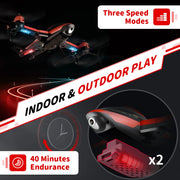 TOPFOX TOP-FP-01 Remote Control Helicopter, Red