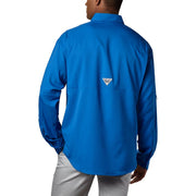 Columbia Tamiami II Long-Sleeve Button-Down Shirt - Vivid Blue - XL