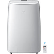 LG Electronics LP1419IVSM 14,000 BTU (10,000 BTU, DOE) Portable Air Conditioner, Wi-Fi with LCD Remote in White