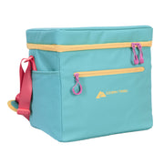 Ozark Trail Soft Side Cooler with Removable Hardliner, 24-Can Capacity, 16 Quart, Bright Green, Summer Vibes Collection