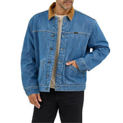 Wrangler Mens Antique Sherpa Lined Jacket M Indigo
