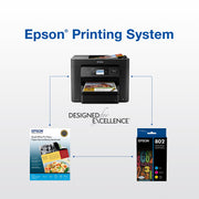 Epson DURABrite Ultra Ink Cartridge, High Capacity Yellow, 1900 Page Yield, T802XL420-S