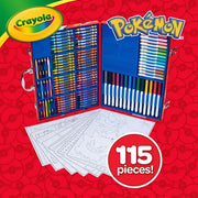 Crayola 04-2925 Pokemon Imagination Art Coloring Set, 115 Pcs