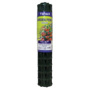 Garden Craft Plastic Fence, 24 in H x 25 ft L, 2 x 2 in Openings, Green