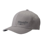 Milwaukee 504G-LXL Unisex FLEXFIT Fitted Hat, Large/X-Large Gray