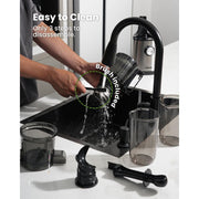 Gdor SJ060 Masticating Juicer, Cold Press Slow Juicer with 4.25 in Large Feed Chute, Stainless Steel Body, Low Noise, 41 fl oz Hopper, Silver