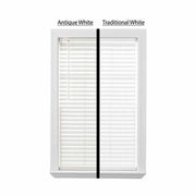 Better Homes & Gardens VSN 2-inch Cordless Faux Wood Blinds, White, 39 x 64