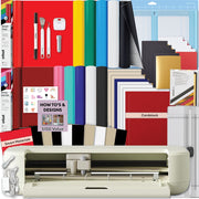 Cricut z20-12404-G8 Explore 5 Die Cutting Machine Essentials Bundle with Smart Vinyl