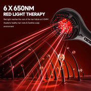 Morfone PM-103 3-in-1 Electric Scalp Massager with Hair Oil