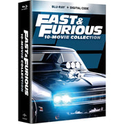 Studio Distribution Services Fast & Furious 10-Movie Collection (Blu-ray)