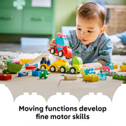 LEGO DUPLO My First Creative Vehicles Building Toy for Toddlers, 42 Pieces, Multicolor, Ages 18 Months and Up, 6585509