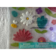 Celebrate Spring Summer Easter Window Gel Cling Stickers Daisy Lotus Bees