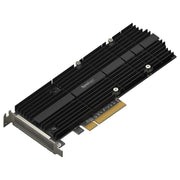 Synology M2D20 Dual-Slot M.2 NVMe SSD Adapter Card, PCIe 3.0 x8, Clear