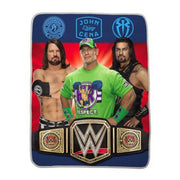 WWE Silky Soft Plush Throw Blanket, 50 x 70