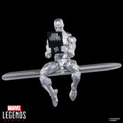 Hasbro Marvel Legends Silver Surfer 6-Inch Collectible Action Figure with Comic-Inspired Design, 20+ Articulation Points, Multiple Hands, Comic Book Accessory, G0815