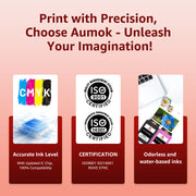AUMOK 281XXL 280XXL Ink Cartridges Compatible for Canon Ink 280 and 281 Work for Canon Pixma TR8520 TR8620a TS8120 TS9120 Ink